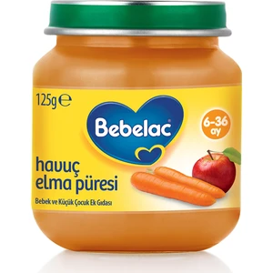Havuç Elma Püreli Kavanoz Maması 125 gr