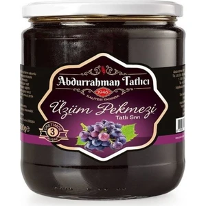Abdurrahman Tatlıcı  Üzüm Pekmezi Cam Kavanoz 800 gr