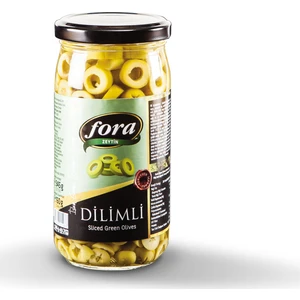 Dilimli Yeşil Zeytin Kavanoz 160 gr