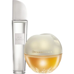 Kadın Parfüm Seti: Pur Blanca ve Incandessence, Çiçeksi ve Ferah Aroma, 2×50 ml, Özel Hediye, Uzun Süre Kalıcı, Günlük Kullanım için Uygun