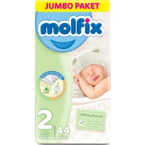 Bebek Bezi Jumbo Paket  2 Beden 44'lü 3-6 kg
