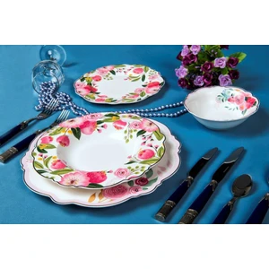 Bone Chına Porselen 24 Parça Yemek Seti