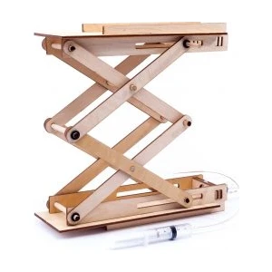 Stemist Box Hidrolik Asansör (Ahşap Eğitici Oyuncak Stem Eğitim Seti Robotik Kodlama )