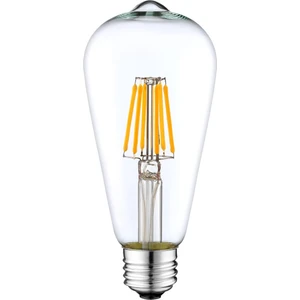 ST64 Flamanlı 4W 6500K Beyaz LED Rustik Dekoratif Ampul Vintage Aydınlatma