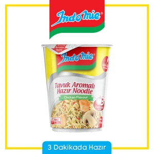İndomie Tavuk Aromalı Bardak Noodle