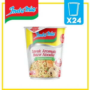 İndomie 24'lü Cup Tavuk Aromalı Koli
