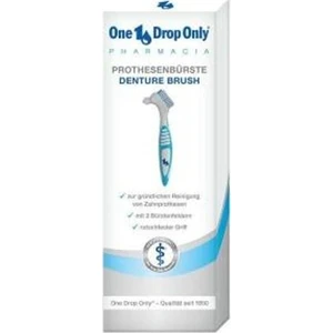 One Drop Only Diş Protezi Fırçası 1 Adet Kullanım Kolaylığı Sağlayan Tasarım
