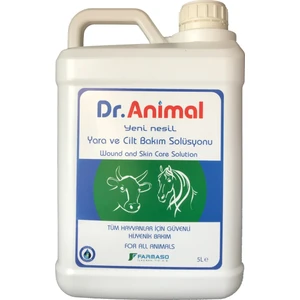 Dr. Animal Yara ve Cilt Bakım Solüsyonu 5 Litre