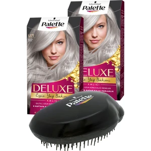 Palette Deluxe U71 Buzul Grisi x 2 Adet + Saç Açıcı Tarak