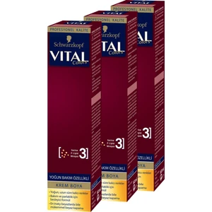 Krem Saç Boyası 7-56 Karamel Kumral X 3 Adet