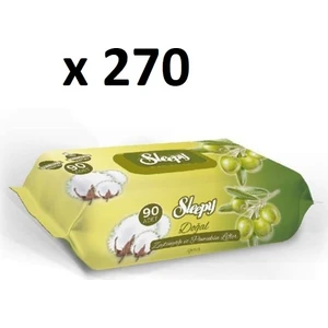 Islak Havlu Zeytinyağlı 3 x 90 270'li
