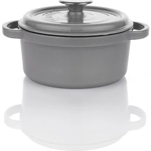 Guss Chef Demir Döküm 20 cm Derin Tencere Gri
