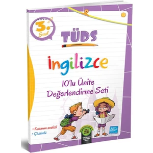 Karaca Yayınevi 3. Sınıf Tüds Ingilizce 10’lu Ünite Değerlendirme Seti