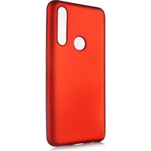 Tekno Grup Oppo A31 Kılıf Mat Premium Silikon Kılıf Kırmızı
