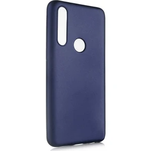 Tekno Grup Oppo A31 Kılıf Mat Premium Silikon Kılıf Lacivert