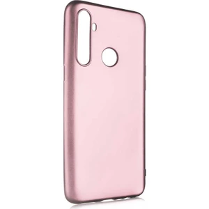 Tekno Grup Realme 6i Kılıf Mat Premium Silikon Kılıf + Nano Ekran Koruyucu Rose
