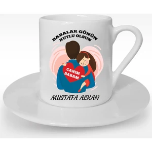 Nilhediye Babalar Günü Hediyesi Türk Kahvesi Fincanı