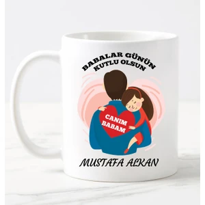 Nilhediye Babalar Günü Hediyesi Kupa Bardak