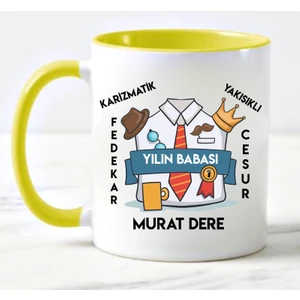 Nilhediye Babalar Günü Hediyesi Kupa Bardak