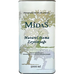 Soğuk Sıkım  Sızma Zeytinyağı 5 Lt Teneke