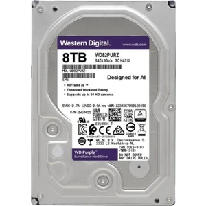 Purple 3.5" 8TB 7200RPM SATA Hard Disk WD82PURZ