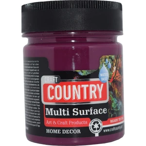 Craft Country Multi Surface Hobi Boyası 120 cc 1043 Mürdüm