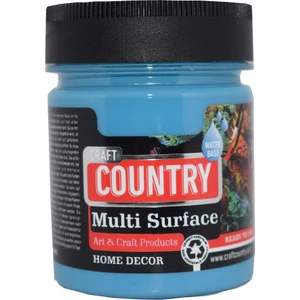 Country Multi Surface Hobi Boyası 120 cc 1057 Azur Mavi