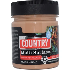 Country Multi Surface Hobi Boyası 120 cc 1085 Sütlü Kahve