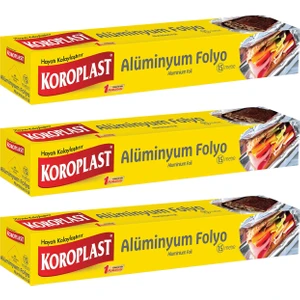 Alüminyum Folya 15 Metre - 3'lü