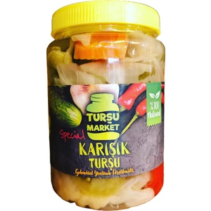Turşu Market Hakiki Çubuk Turşusu  1 lt  Karışık Turşu
