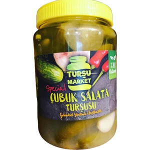 Turşu Market Hakiki Çubuk Turşusu  1 lt  Çubuk Turşusu Salatalık