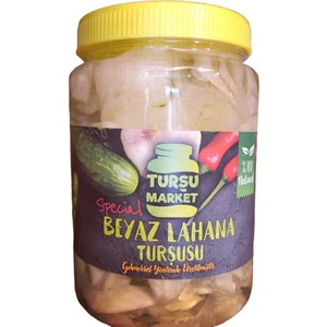 Turşu Market Hakiki Çubuk Turşusu  1 lt  Beyaz Lahana