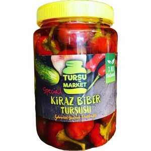 Turşu Market Çubuk Turşusu 1 lt Kiraz Biber Orta Acı