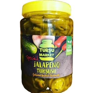 Turşu Market Hakiki Çubuk Turşusu  1 lt  Jalapeno