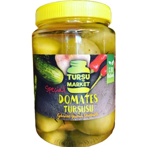 Turşu Market Hakiki Çubuk Turşusu  1 lt  Yeşil Domates