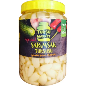 Turşu Market Hakiki Çubuk Turşusu  1 lt  Sarımsak