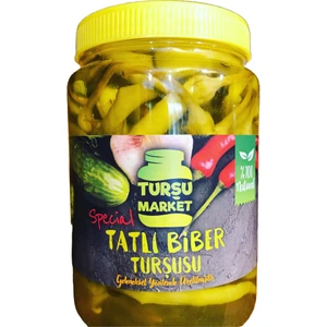 Turşu Market Hakiki Çubuk Turşusu  1 lt  Tatlı Biber