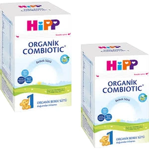 1 Organik Combiotic Bebek Sütü 800gr 2 Adet