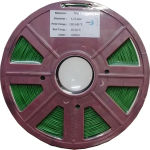 95A Tpu (Flex) Esnek Filament - 1.75 mm Yeşil