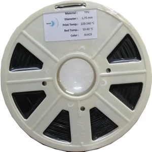 Tpu (Flex) Esnek Filament - 1.75 mm Siyah