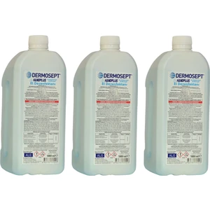 Dermosept Handplus El ve Cilt Dezenfektanı  3x1000 ml