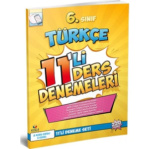 Koza Yayın Dağıtım 6. Sınıf Türkçe 11'li Deneme Seti