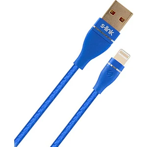 Swapp Lightning Hızlı Şarj Data Kablosu 3A 1 mt Mavi