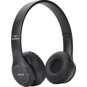 P47 Extra Bass Wireless Bluetooth Kulaklık 5.0+Edr Fm Radyo Siyah