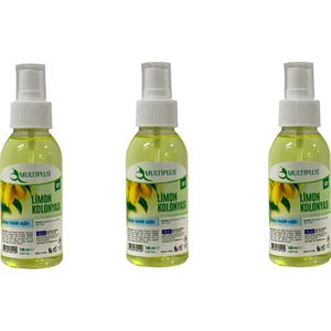 Sprey Limon Kolonyası 100 ml 3'lü