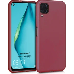 Matte Silicone Huawei P40 Lite Kılıf Mor