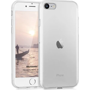 Apple iPhone Se 2020 Kılıf Transparent Soft Beyaz