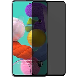 Samsung Galaxy A51 Privacy 5D Gizlilik Filtreli Cam Ekran Koruyucu Siyah