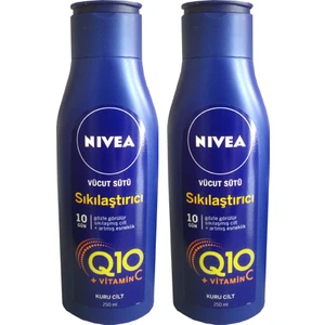 Q10 Vücut Sıkılaştırıcı Vücut Losyonu 250 ml Kuru Ciltler x 2 Adet