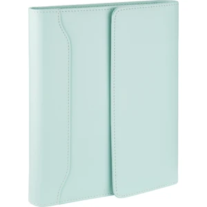 Diplomat Mıknatıs Kapak Organizer Çizgili Defterli 17 x 24 cm Su yeşili